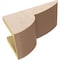 Ekena Millwork 6"W x 12"D x 6"H Wide Crestline Rough Cedar Woodgrain TimberThane Corbel, Primed Tan CORUR06X12X06CRERCPR - alternate 3